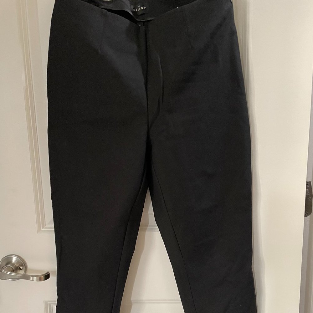 WHBM Womens Pants Size 6 The Slim Ankle Pant Black White House Black Market.